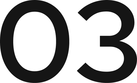 Dark-themed image with number 03